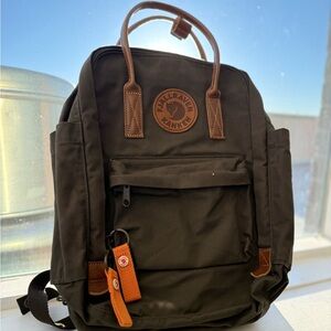 Fjällräven Kånken Olive Green Backpack